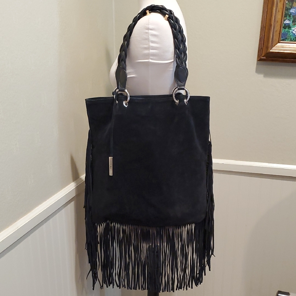 DSquared Suede Fringe Bag